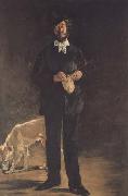 Edouard Manet, L'artiste Portrait de Marcellin Desboutin (mk40)